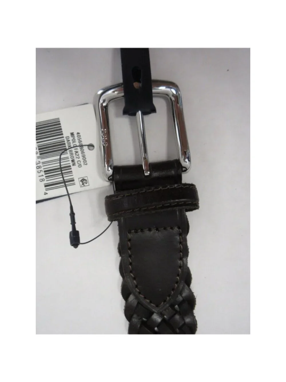 Polo Ralph Lauren Belt 42 Leather Braided Woven Casual Classic Pony